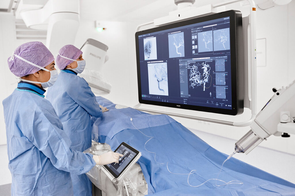 Philips Azurion sistema de terapia guiada por imagem